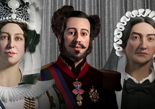 Cara a cara com a família imperial: pesquisa simula rostos de D. Pedro I e suas esposas